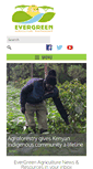 Mobile Screenshot of evergreenagriculture.net